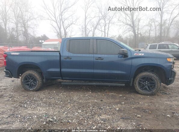 1GCPYCEF0LZ189562 2020 CHEVROLET SILVERADO Blue Rear interior view
