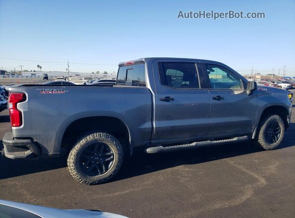 1GCPYFEDXLZ341332 2020 CHEVROLET 1500 Gray Հետևի աջ