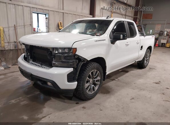 1GCRYEED2KZ390882 2019 CHEVROLET SILVERADO White Przód lewy