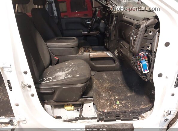 1GCRYEED2KZ390882 2019 CHEVROLET SILVERADO White Widok wnętrza z przodu