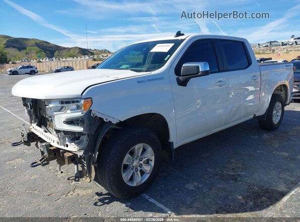 1GCUDDED2NZ513360 2022 CHEVROLET SILVERADO White Передня ліва чверть