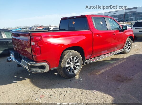 1GCUDDED4RZ350863 2024 CHEVROLET SILVERADO Red უკანა მარჯვენა