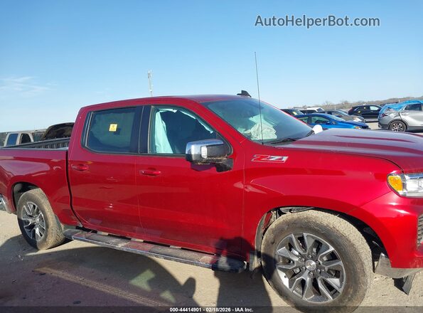 1GCUDDED4RZ350863 2024 CHEVROLET SILVERADO Red უკანა სალონის ხედი