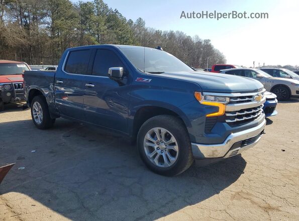 1GCUDGED8RZ325207 2024 CHEVROLET SILVERADO Blue Przód prawy