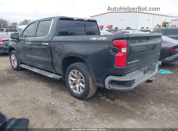 1GCUYGED0KZ210725 2019 CHEVROLET SILVERADO Black უკანა მარცხენა