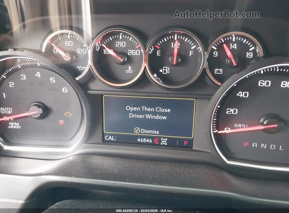 1GCUYGED0KZ210725 2019 CHEVROLET SILVERADO Black უკანა სავარძლების ხედი