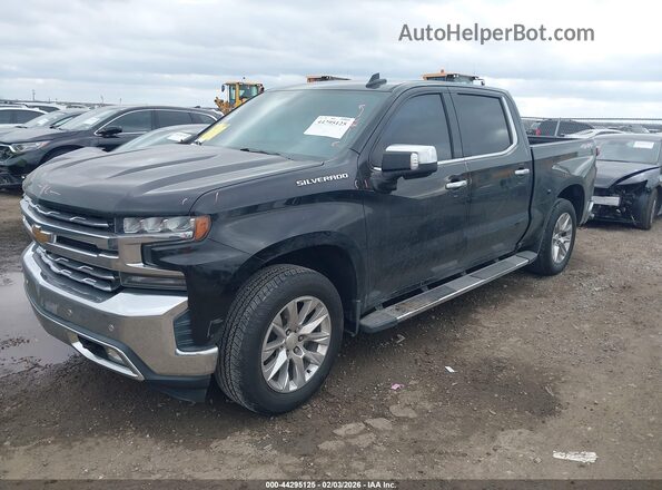 1GCUYGED0KZ210725 2019 CHEVROLET SILVERADO Black სალონის 360-გრადუსიანი ხედი