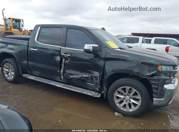1GCUYGED0KZ210725 2019 CHEVROLET SILVERADO Black უკანა სალონის ხედი