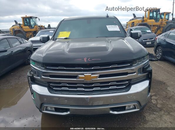 1GCUYGED0KZ210725 2019 CHEVROLET SILVERADO Black ხელსაწყოთა პანელის ხედი