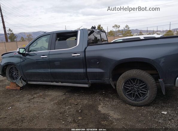 1GCUYGET6MZ274665 2021 CHEVROLET SILVERADO Gray Սալոնի 360 աստիճան տեսք