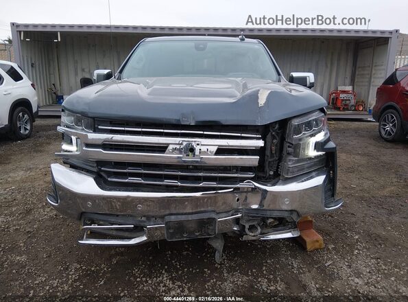 1GCUYGET6MZ274665 2021 CHEVROLET SILVERADO Gray Սարքավորումների վահանակի տեսք