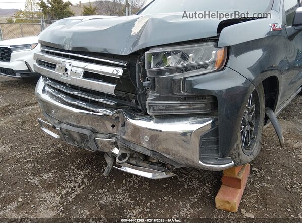 1GCUYGET6MZ274665 2021 CHEVROLET SILVERADO Gray Դիմացի տեսք