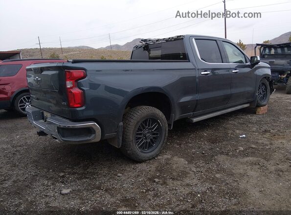 1GCUYGET6MZ274665 2021 CHEVROLET SILVERADO Gray Հետևի աջ