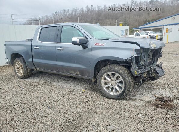 1GCUYGET8NZ213187 2022 CHEVROLET SILVERADO Silver Delantero derecho