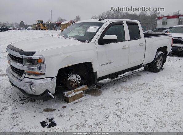 1GCVKREC3HZ300923 2017 CHEVROLET SILVERADO White Vista tres cuartos delantera izquierda