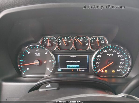 1GCVKREC3HZ300923 2017 CHEVROLET SILVERADO White Vista de los asientos traseros