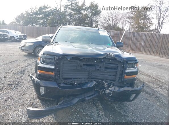 1GCVKREC5HZ369404 2017 CHEVROLET SILVERADO Black Vista del cuadro de instrumentos