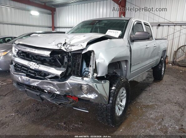1GCVKREC7GZ200032 2016 CHEVROLET SILVERADO Серебряный Передняя левая четверть