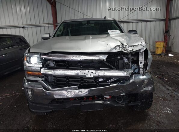 1GCVKREC7GZ200032 2016 CHEVROLET SILVERADO Серебряный Вид задней части салона