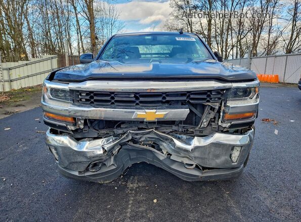 1GCVKREC7HZ169804 2017 CHEVROLET SILVERADO Черный Вид спереди