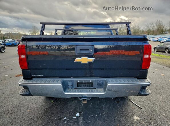1GCVKREC7HZ169804 2017 CHEVROLET SILVERADO Черный Вид сзади