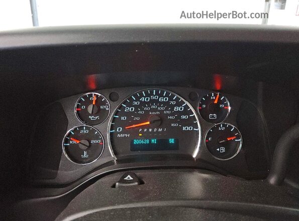 1GCWGAFP8N1217877 2022 CHEVROLET EXPRESS White Instrument cluster view
