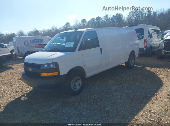 1GCZGHFP2N1165183 2022 CHEVROLET EXPRESS White Առջևի ձախ երեք քառորդ տեսարան