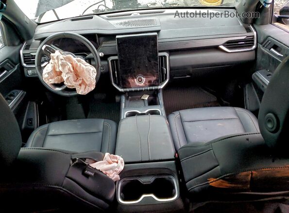 1GKENKRSXSJ145135 2025 GMC ACADIA Black Вид панелі приладів