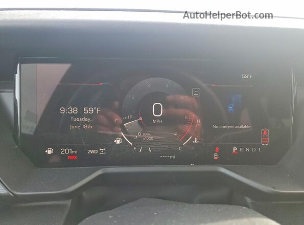 1GKENNRSXSJ158792 2025 GMC ACADIA Gray Սարքավորումների վահանակի տեսք