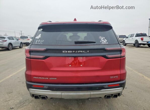 1GKENRKS0RJ188654 2024 GMC ACADIA Red 