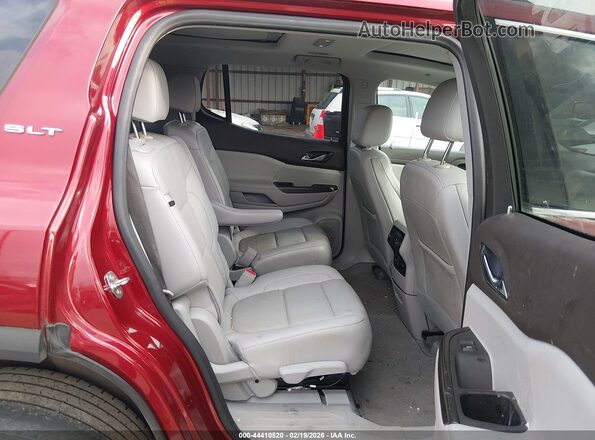 1GKKNML46MZ173771 2021 GMC ACADIA Red VIN კოდის სტიკერის ხედი