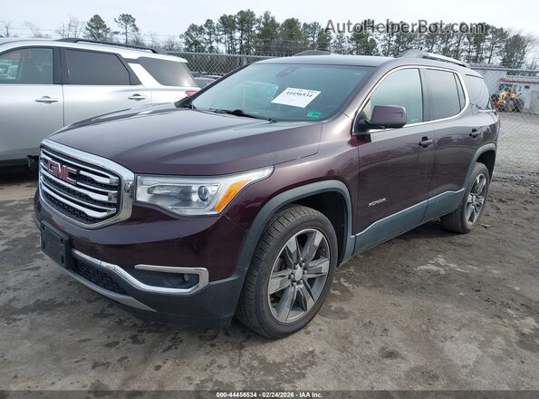1GKKNNLS9JZ160741 2018 GMC ACADIA Maroon Przód lewy