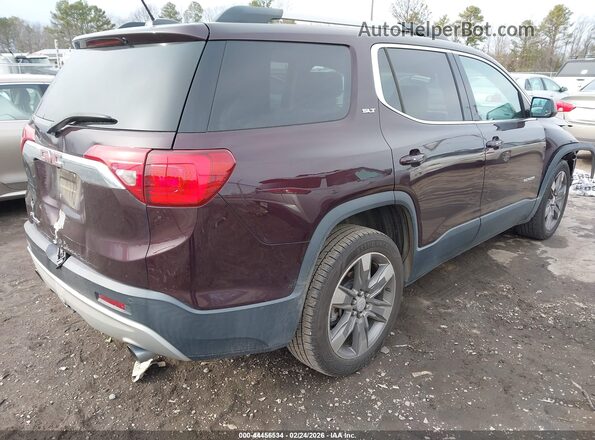 1GKKNNLS9JZ160741 2018 GMC ACADIA Maroon Tył prawy