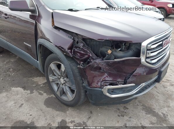 1GKKNNLS9JZ160741 2018 GMC ACADIA Maroon Widok z przodu