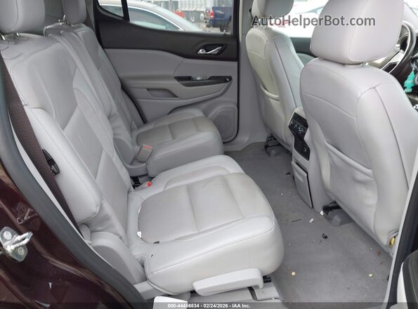 1GKKNNLS9JZ160741 2018 GMC ACADIA Maroon Widok naklejki z numerem VIN