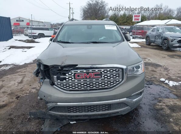 1GKKNPLS2KZ113158 2019 GMC ACADIA Gray ხელსაწყოთა პანელის ხედი