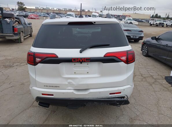 1GKKNPLSXJZ178371 2018 GMC ACADIA White 