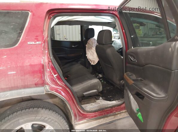 1GKKNRLA2KZ164954 2019 GMC ACADIA Red VIN კოდის სტიკერის ხედი