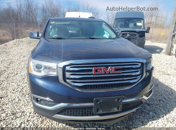 1GKKNSLS0HZ232502 2017 GMC ACADIA Blue Սալոնի հետևի տեսք