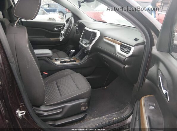 1GKKNSLS3JZ198996 2018 GMC ACADIA Фиолетовый Вид салона спереди
