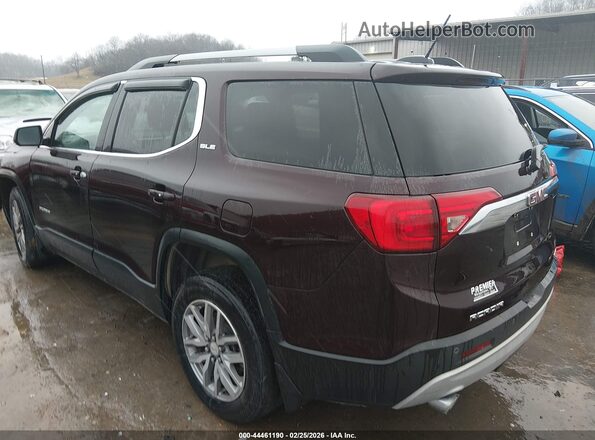1GKKNSLS3JZ198996 2018 GMC ACADIA Фиолетовый Задняя левая четверть