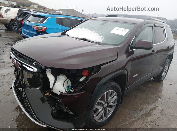 1GKKNSLS3JZ198996 2018 GMC ACADIA Фиолетовый Передняя левая четверть