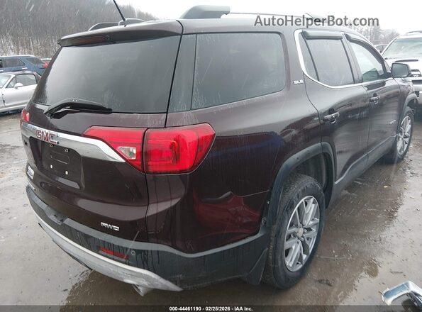 1GKKNSLS3JZ198996 2018 GMC ACADIA Фиолетовый Задняя правая четверть