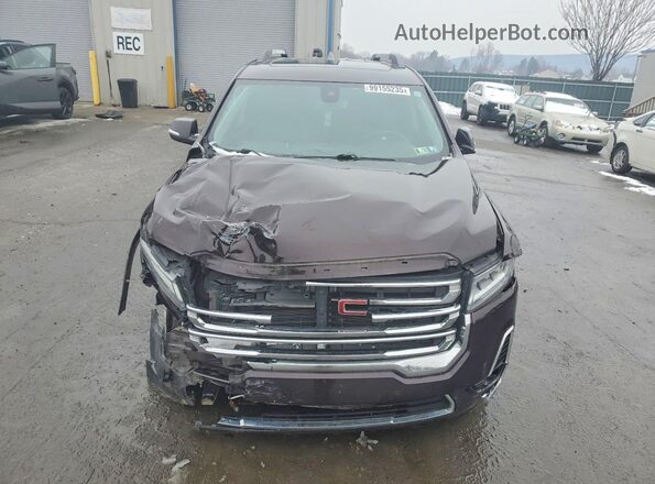 1GKKNULS3MZ192566 2021 GMC ACADIA Burgundy წინა ხედი