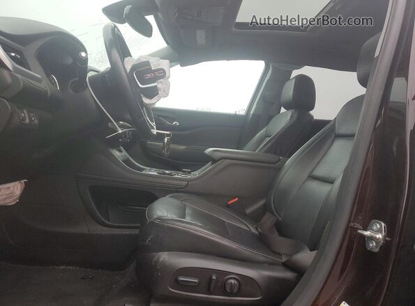 1GKKNULS3MZ192566 2021 GMC ACADIA Burgundy წინა სალონის ხედი