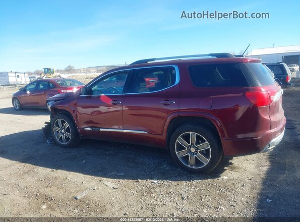 1GKKNXLS2HZ262260 2017 GMC ACADIA Red Սալոնի 360 աստիճան տեսք