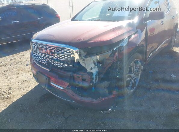 1GKKNXLS2HZ262260 2017 GMC ACADIA Red Դիմացի տեսք