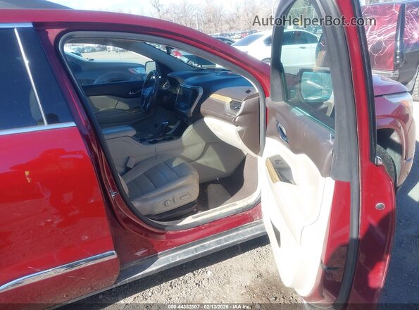 1GKKNXLS2HZ262260 2017 GMC ACADIA Red Սալոնի դիմացի տեսք