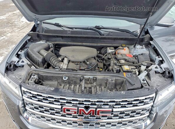 1GKKNXLS5MZ183417 2021 GMC ACADIA Gray ძრავის განყოფილების ხედი