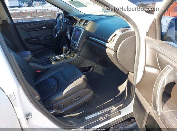 1GKKVRKD2GJ290832 2016 GMC ACADIA White წინა სალონის ხედი